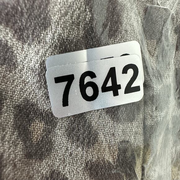 Wrap London Skirt Womens 10 Beige Animal Print Zip Layered Flowy Viscose Midi - Picture 14 of 14